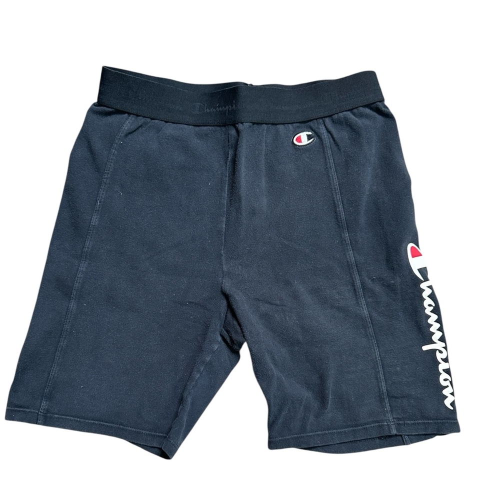 Women’s Champion Cotton Biker Shorts Size M Champion Black Shorts